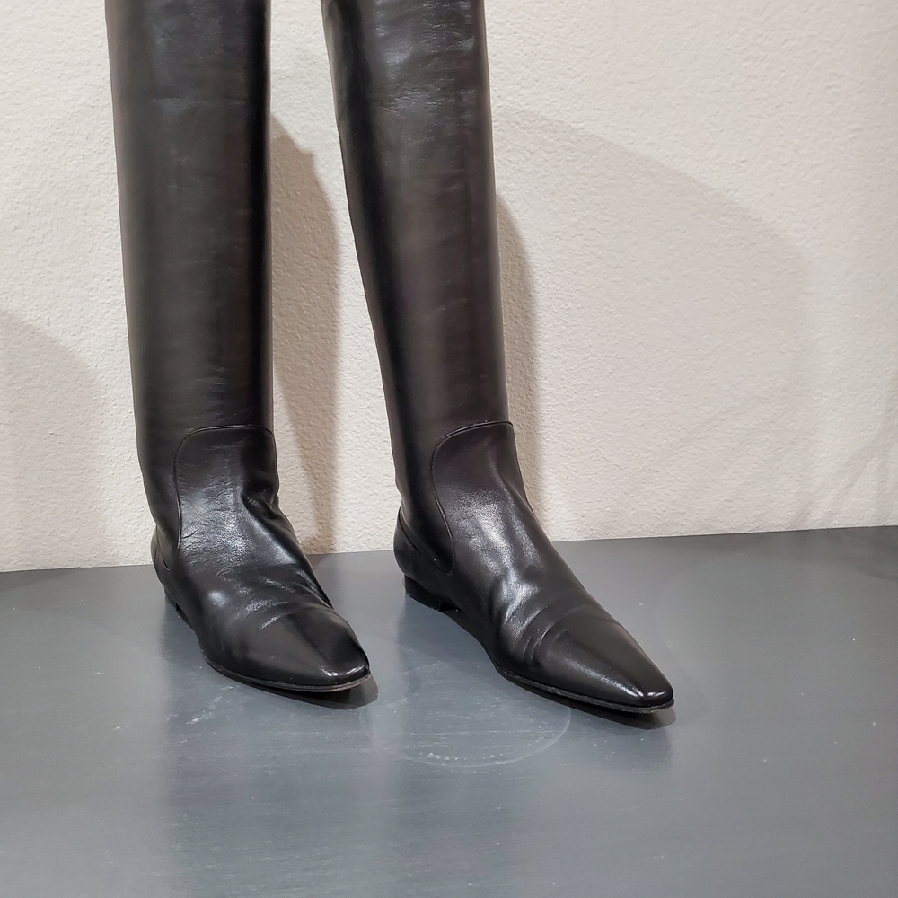 Alexandra Neel Midnight Black Heeled Boots